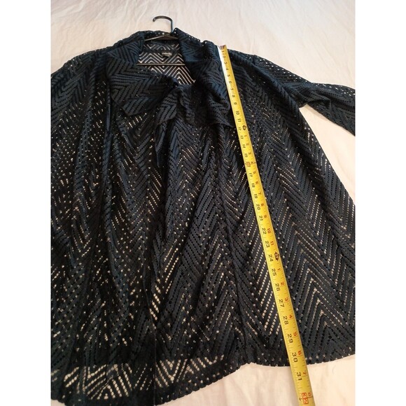 Rafaella Woman Cover Top Plus Size 2X Open Blue - Picture 5 of 10